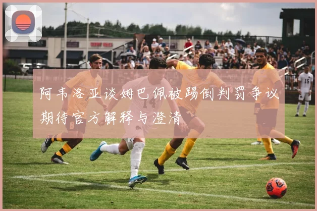 阿韦洛亚谈姆巴佩被踢倒判罚争议期待官方解释与澄清
